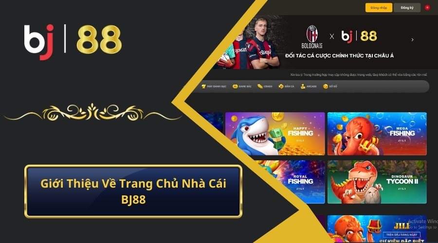 Giới Thiệu Về Trang Chủ Nhà Cái BJ88